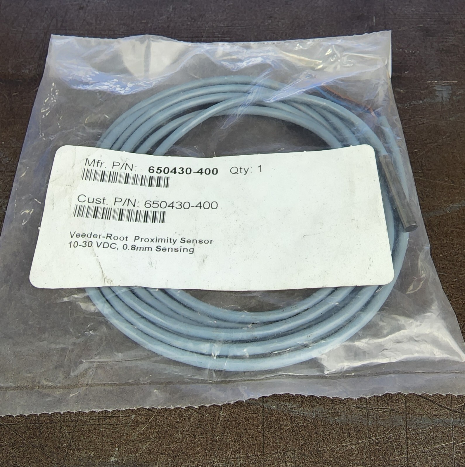 Veeder-Root 650430-400 Proximity Sensor -NEW- Surplus 10-30 VDC 0.8mm Sensing