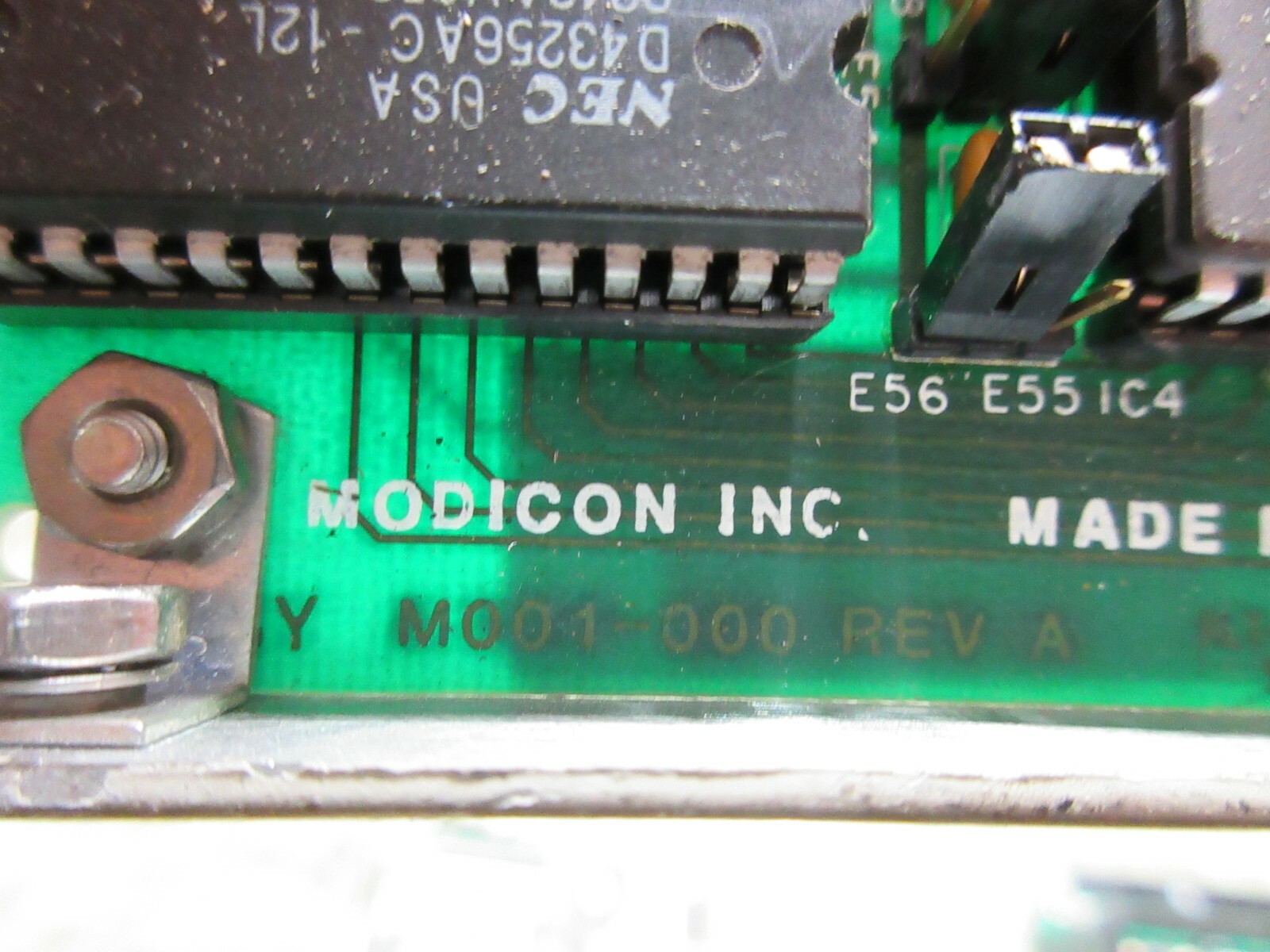 MODICON CIRCUIT BOARD M001-000 REV.A