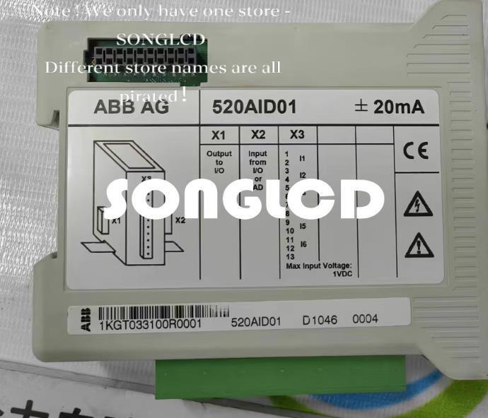 1PCS 520AID01 1KGT033100R0001 90days warranty via DHL or FedEx