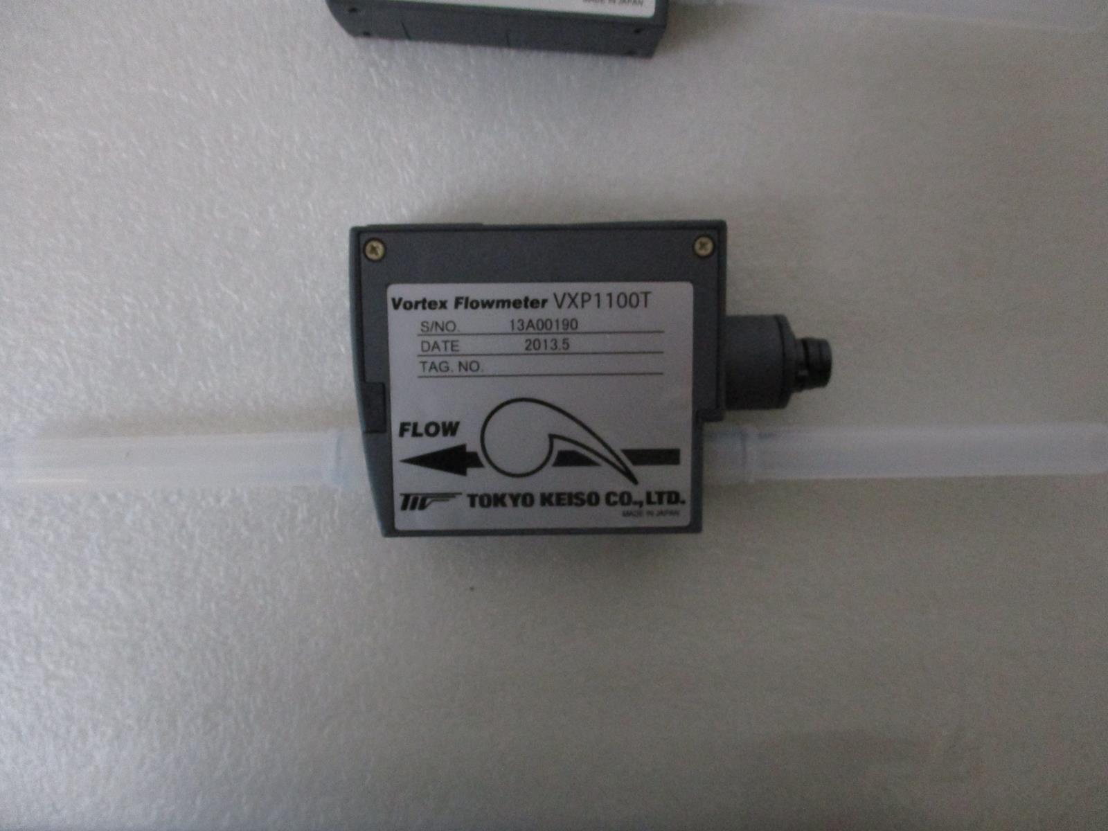 TOKYO KEISO LOT OF 15 VXP1100TT VORTEX FLOWMETER