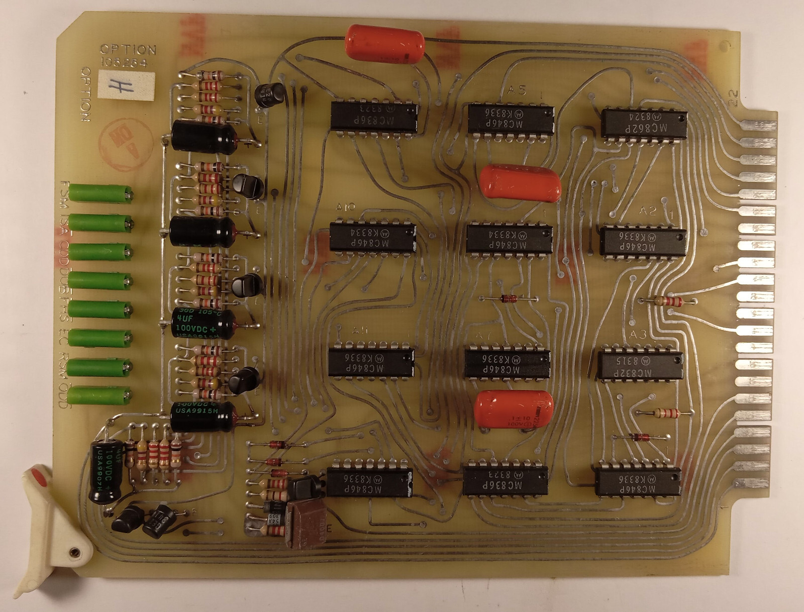 1 USED THYSSENKRUPP 105254 OPTION CONTROL BOARD UNB ***MAKE OFFER***