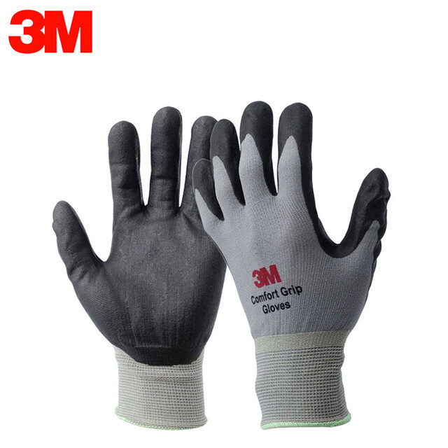 3M Comfort Grip Gloves Safety Mechanic Work Gloves NO SHIPING IF ONLY THIS ITEM