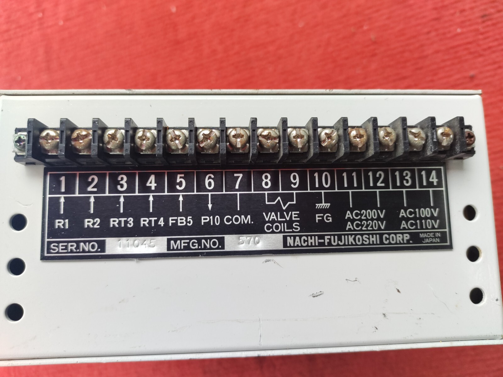 P:VT44 Nachi Fujikoshi EMA-PD5-N-C-20 NACHI Amplifier 570