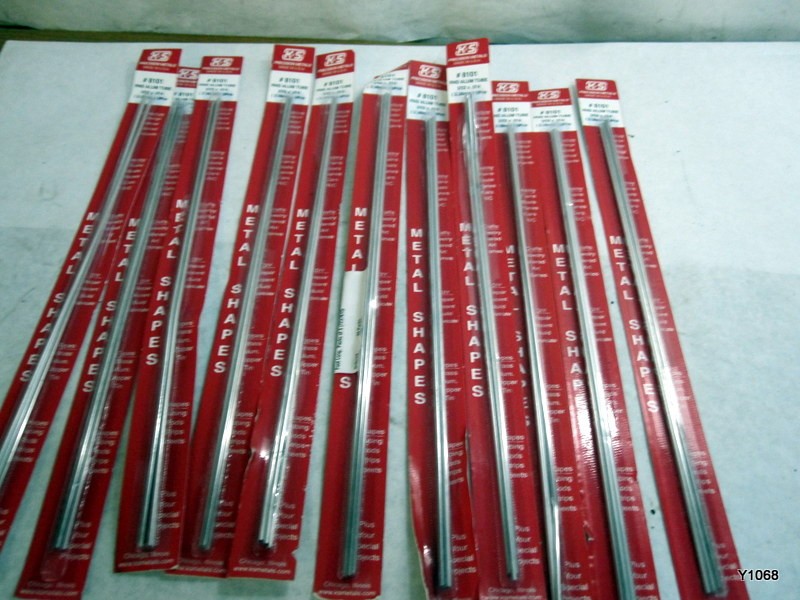 K & S PRECISION METALS 8101 3PK 3/32×12 ALU Tube comes with 2