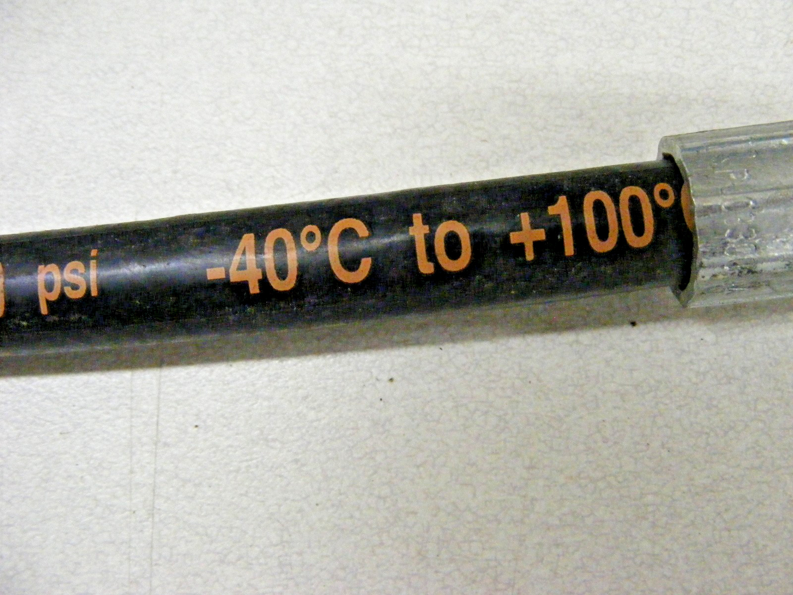(2) Manuli 1/4″ Golden iSO 21 Antiwear Hose 18752-A SAE 100R17 3040 psi (zz3)
