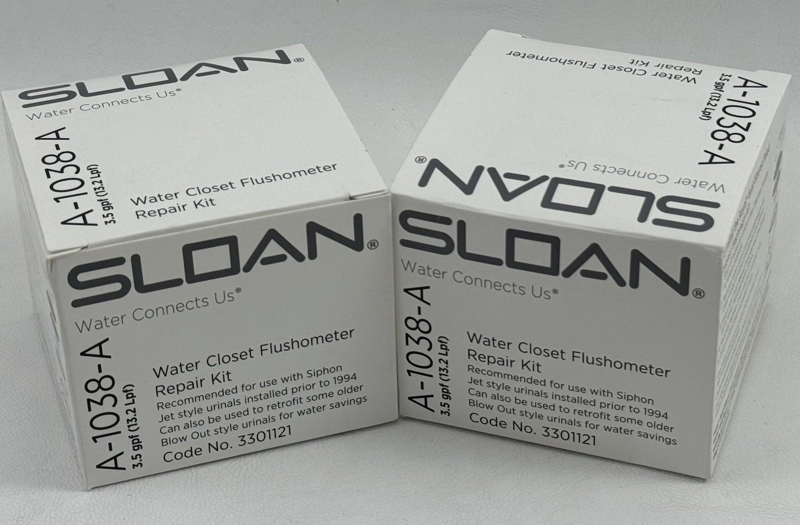 LOT 2 SLOAN A-1038-A Water Closet Flushometer Repair Kit for 3.5 GPF NIB