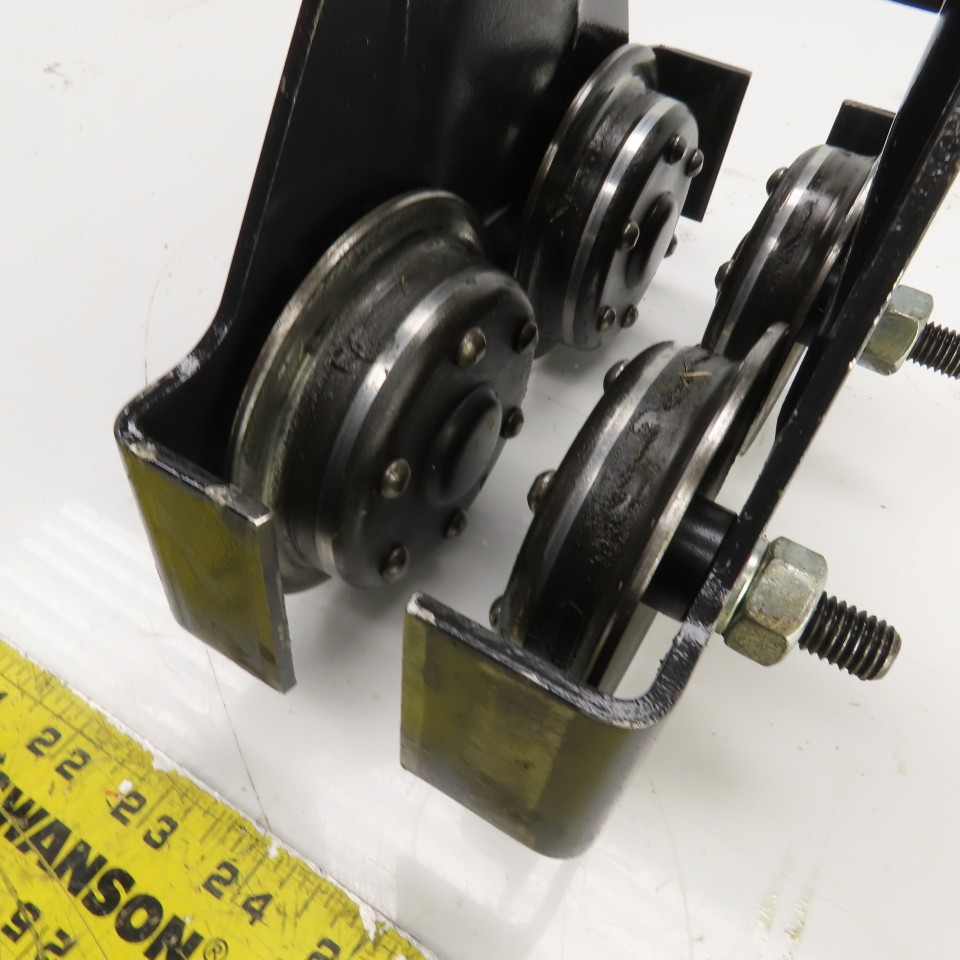 1/2 Ton Push/Pull Hoist Trolley 2-1/2″-5″ I-Beam Mount