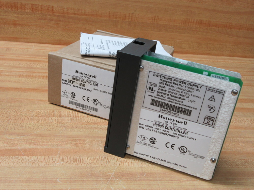 Honeywell 900P01-0001 HC900 Power Supply 51450991-001