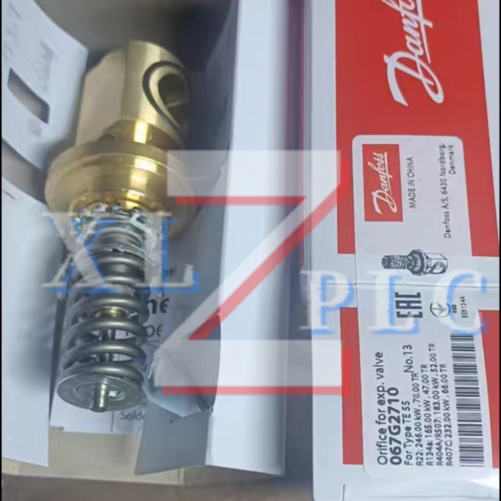 Danfoss 067G2710 Thermal expansion valve core#1pcs new in box