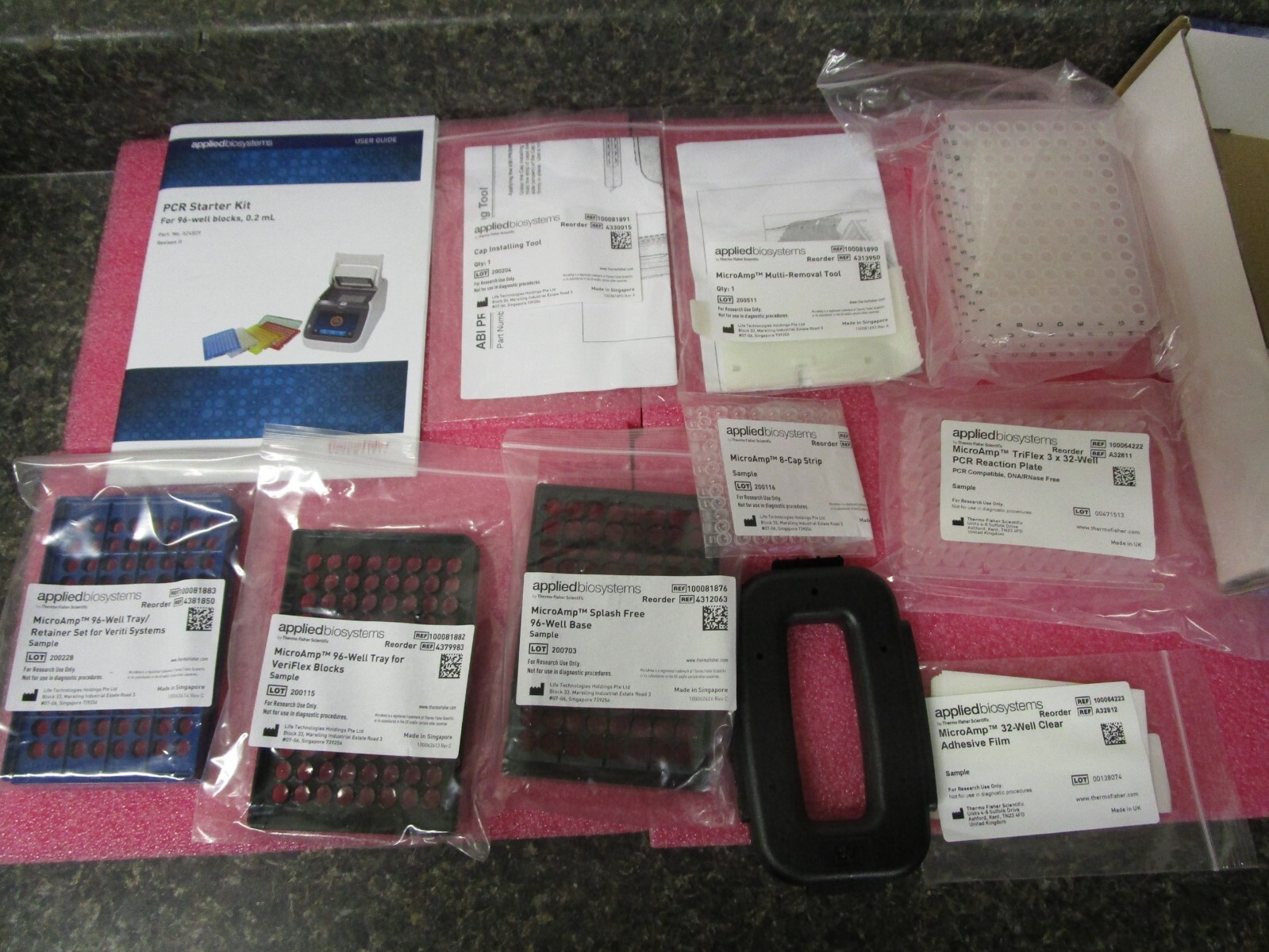 Starter Kit REF 4488161 for Applied Biosystems 96 Well 0.2 mL Veriti System