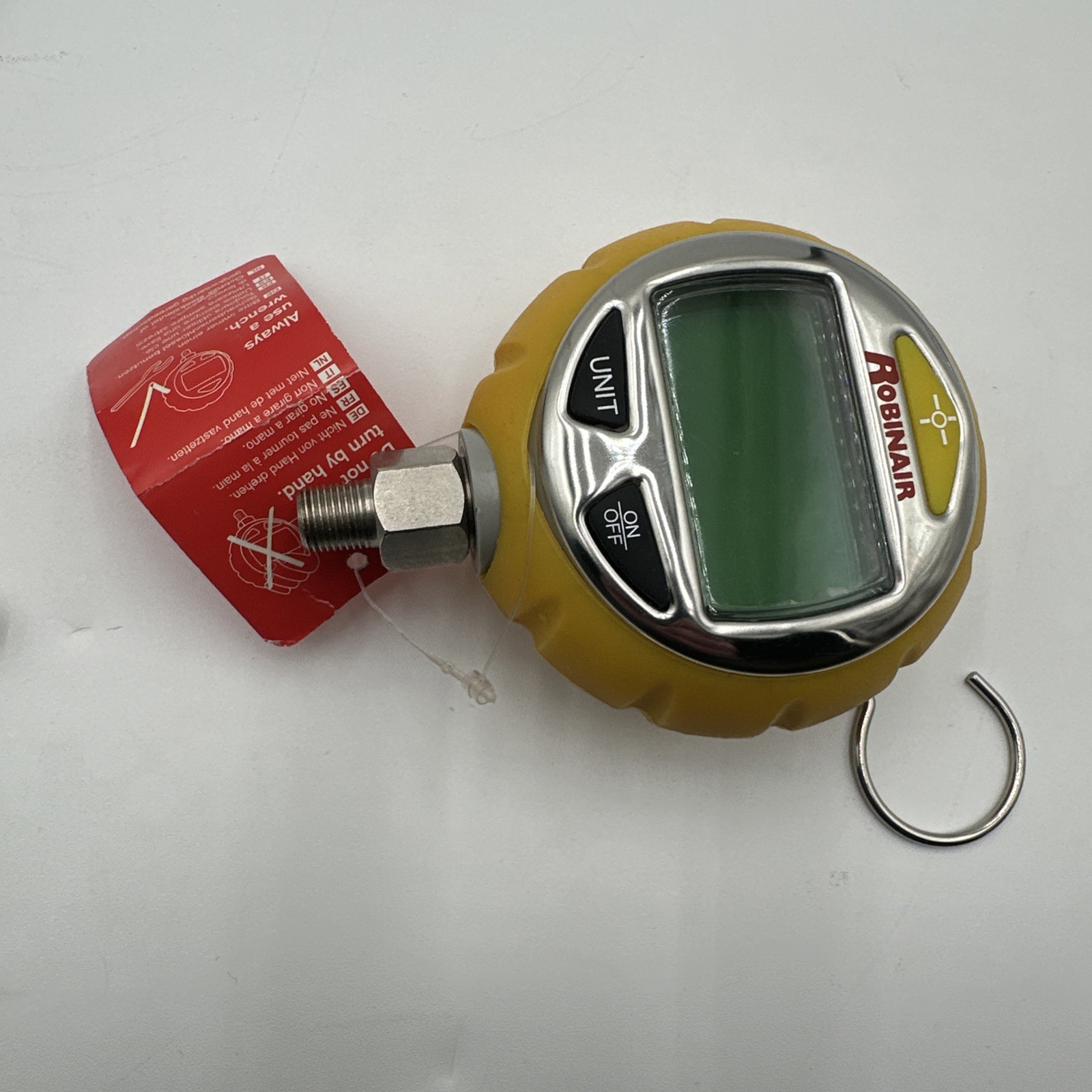 ROBINAIR RAVG-1 Vacuum Gauge,1/4″ Male Flare Connection 406P95