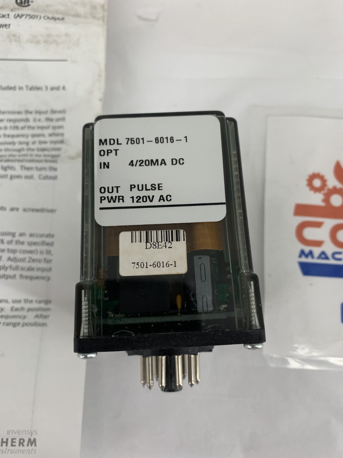 Action Pak 7501-6016-1 DC to Frequency DC-to-Pulse Signal Converter Module