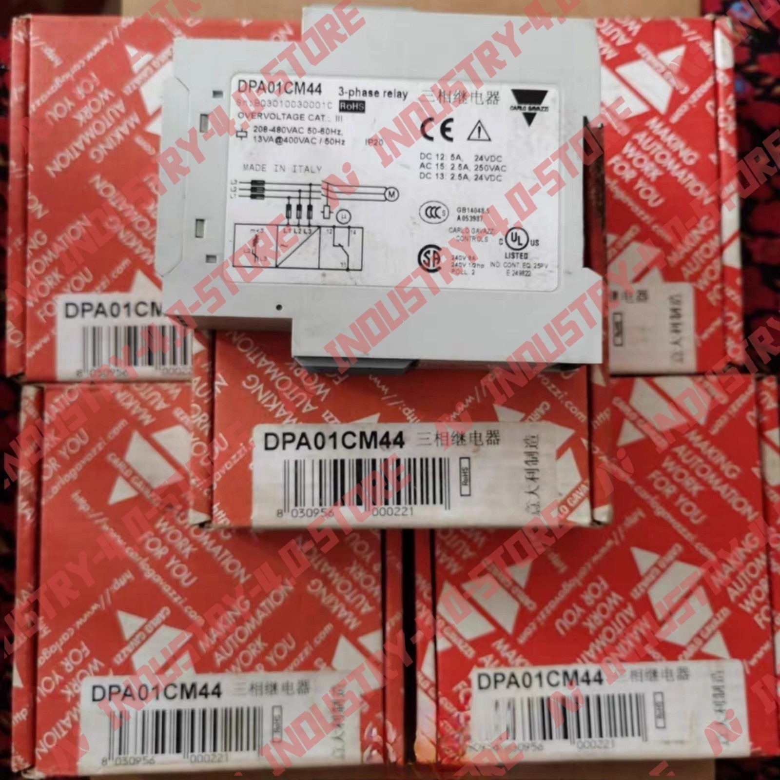 Carlo Gavazzi DPA01CM44 Three-Phase Relay#1pcs new in box