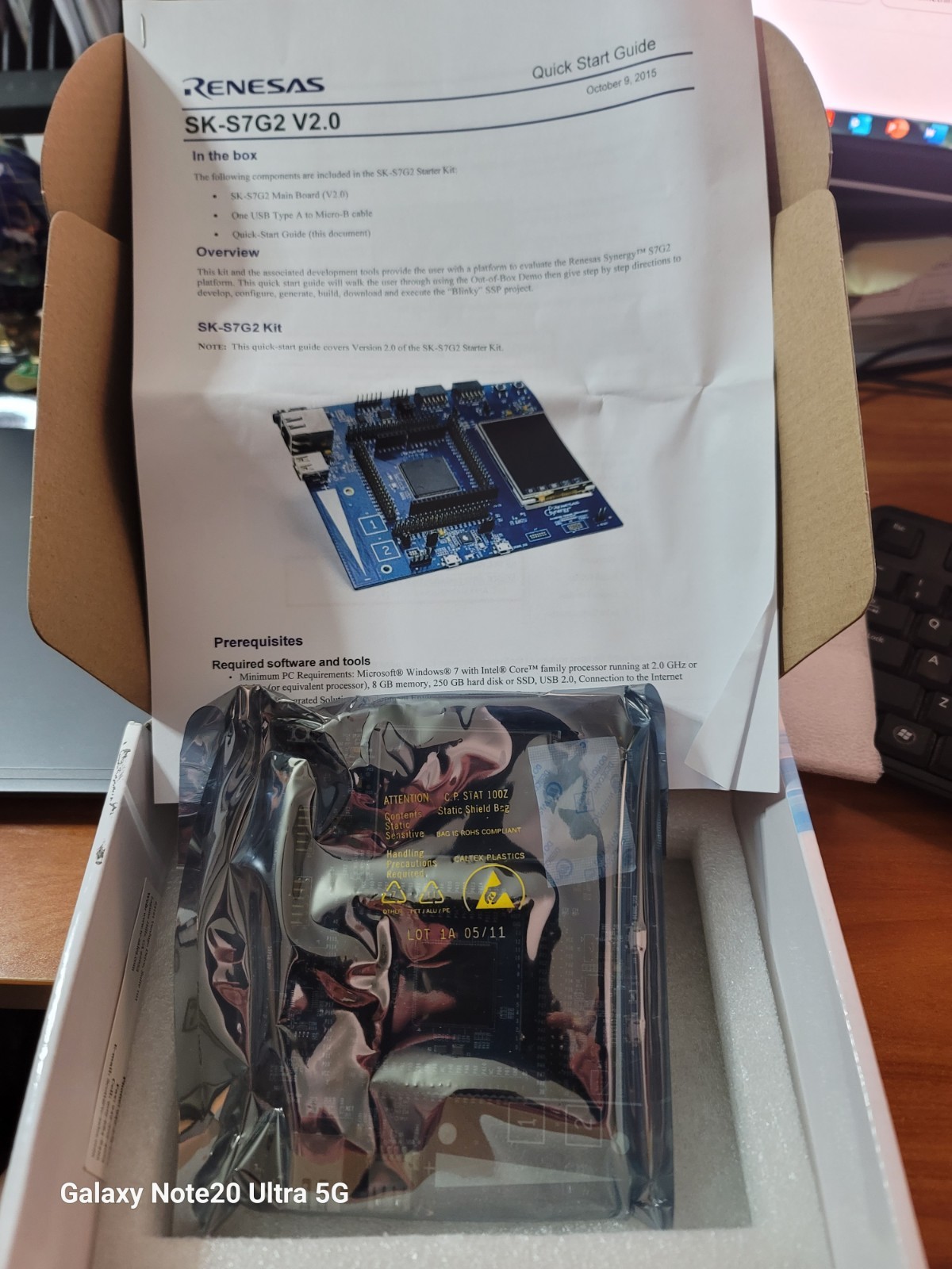 SK-S7G2 -Renesas Electronics Development Boards Kit