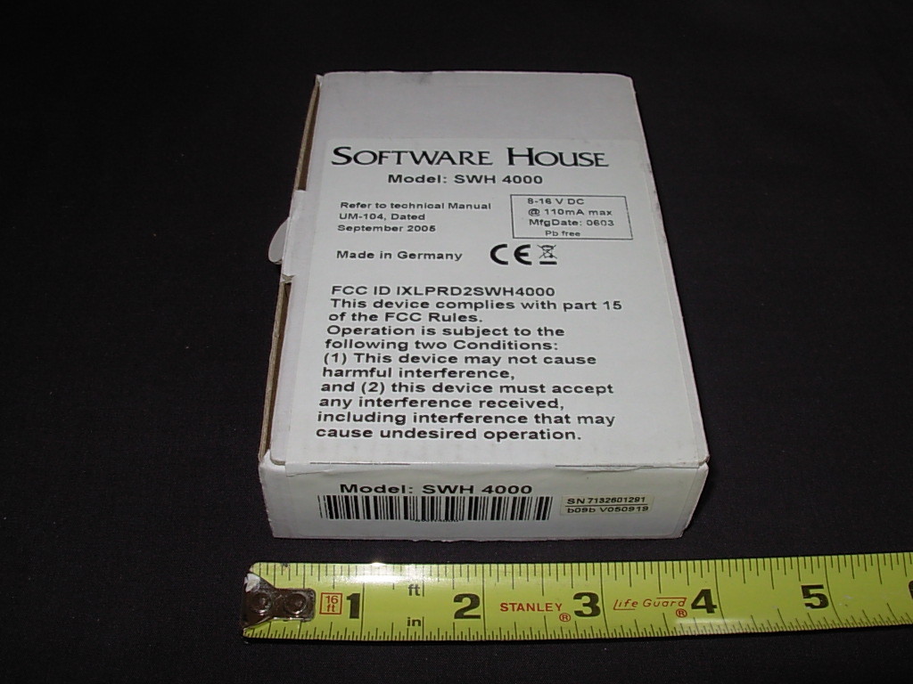 1x SWH-4000 Multi-Technology Wiegand Output Reader 125Khz & 13.56Mhz
