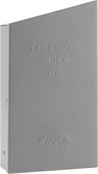 Huot 12600 Steel #6-32 to 1/2-13 UNC Tap Storage 4″ W x 7″ D x 1-1/4″ H