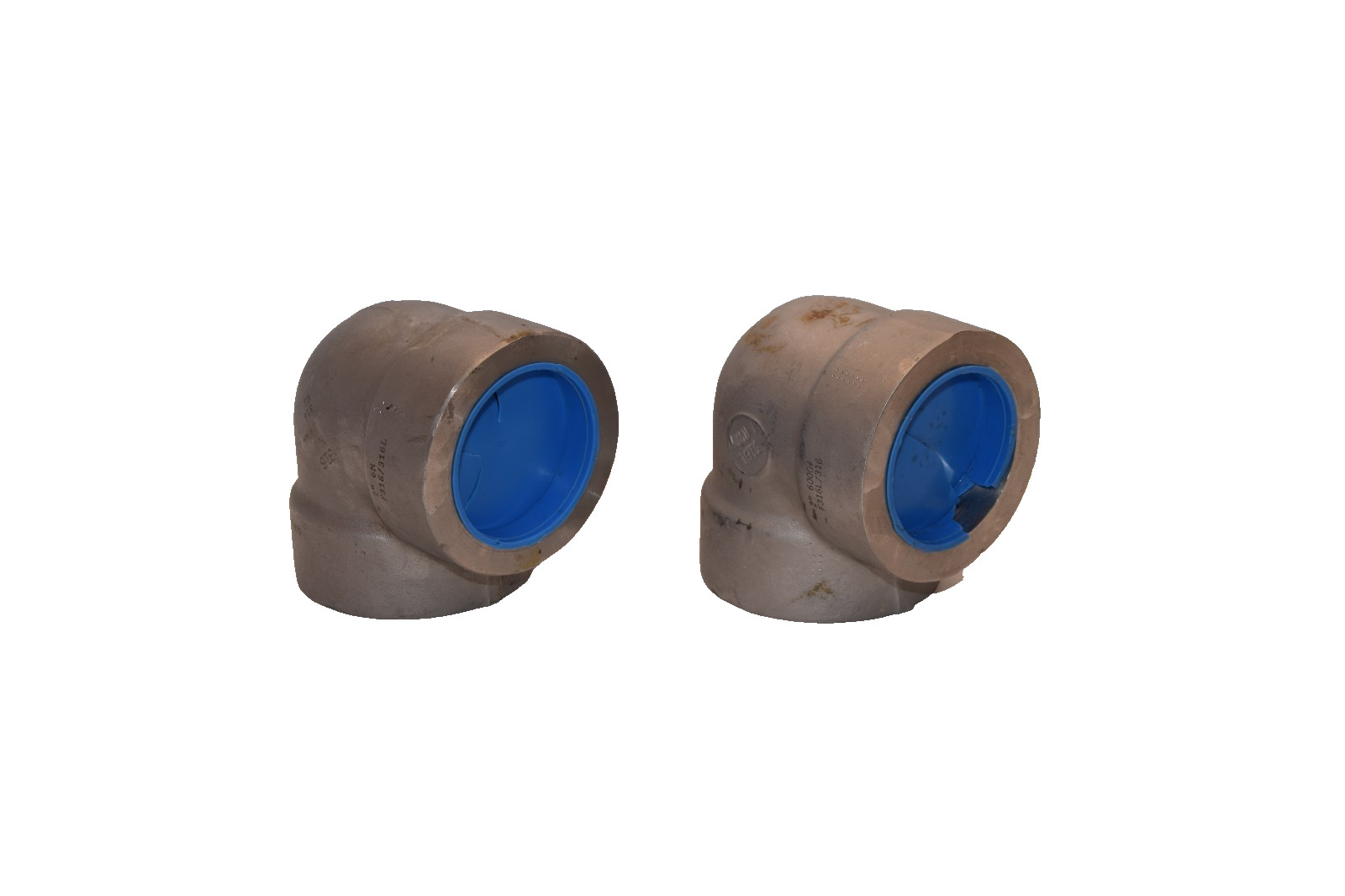 ASP A182F B16 2″ Stainless Steel 90 Degree Socket Connect Elbow (New – Lot of 2)