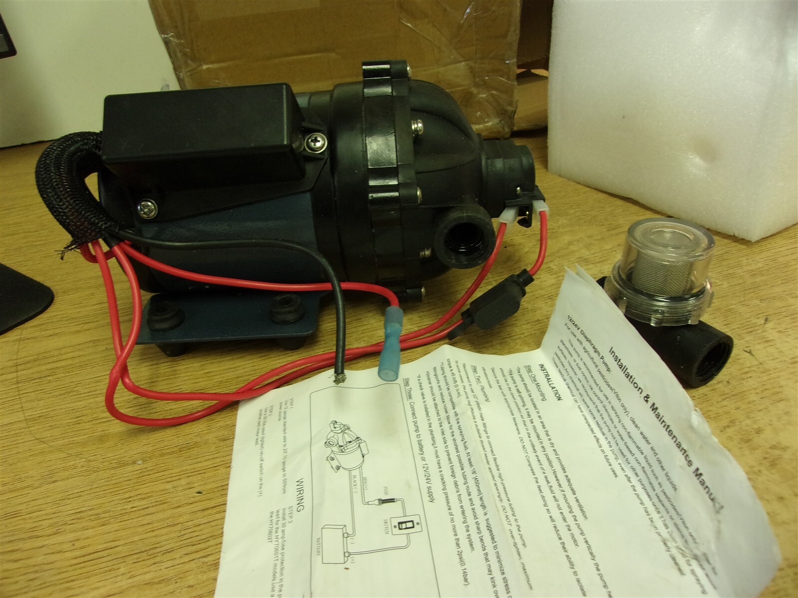 NEW Vector Pressure Pump HV-70901T 12V 60psi 7GPM *FREE SHIPPING*