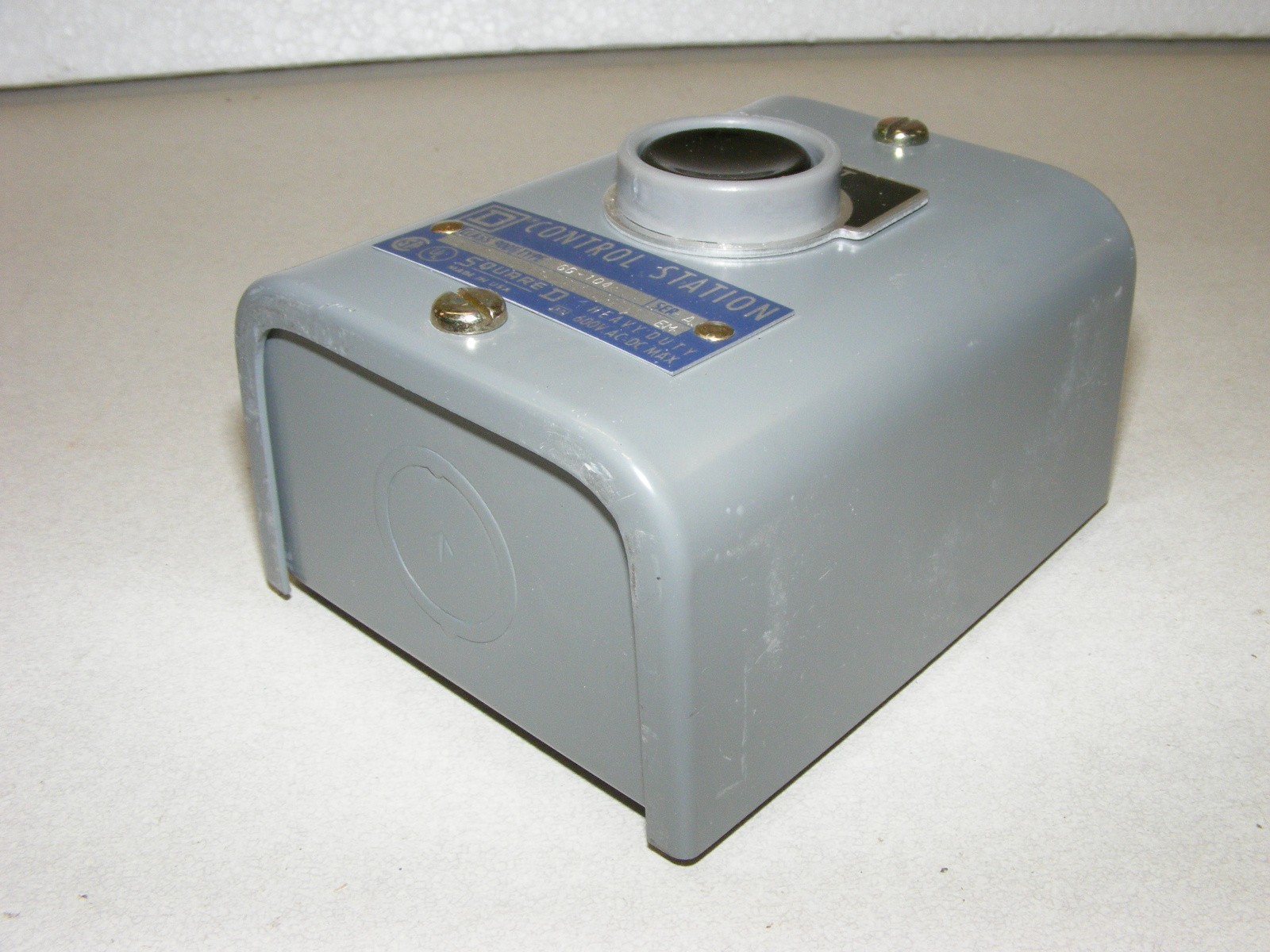 SQUARE D , GG-104 Reset Control Station Button UNUSED (zz2)