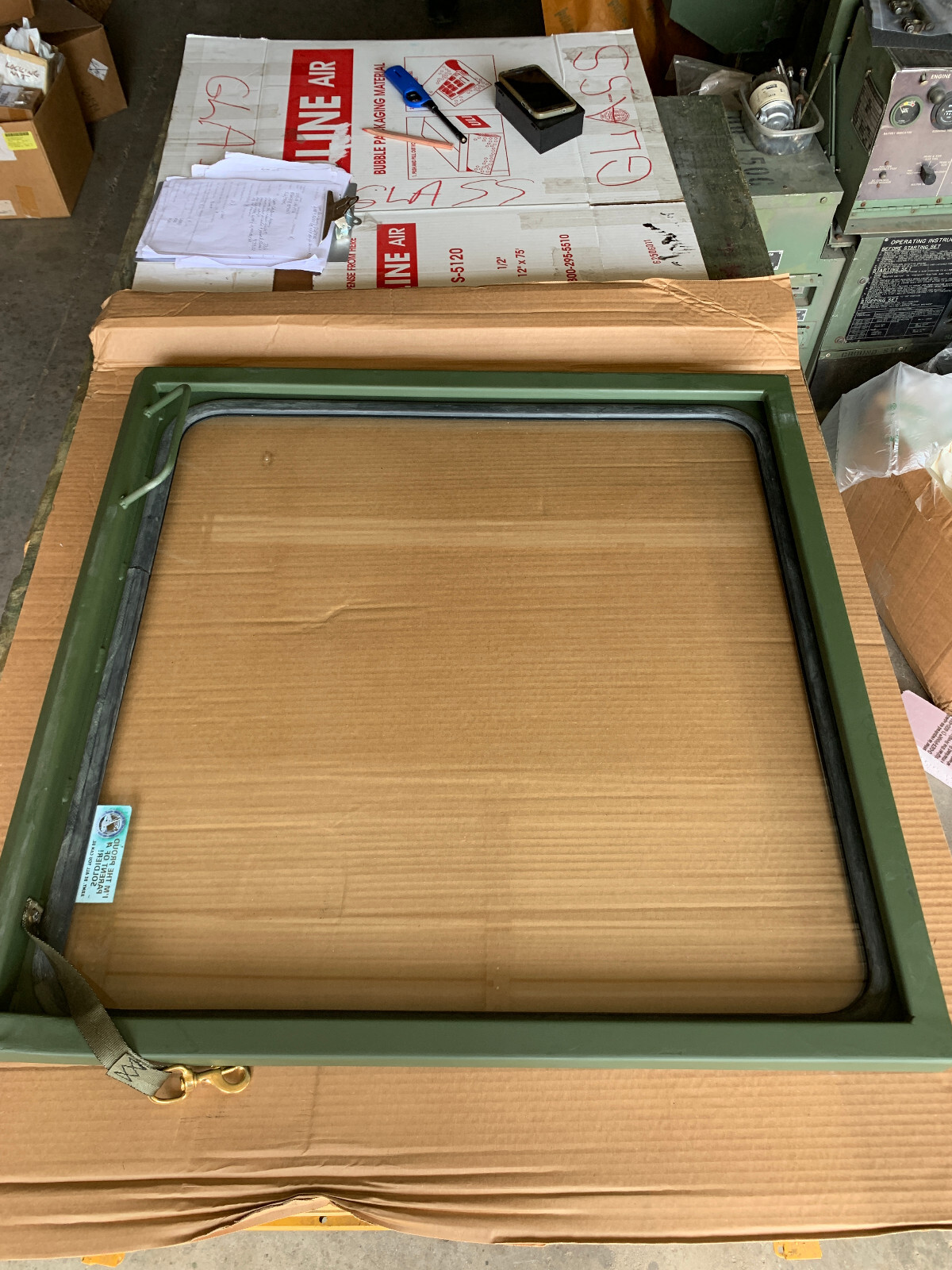 Upper door Assmy. JLG/TRAK 6K/10K FL 4X4 rought terrian pn#8866253