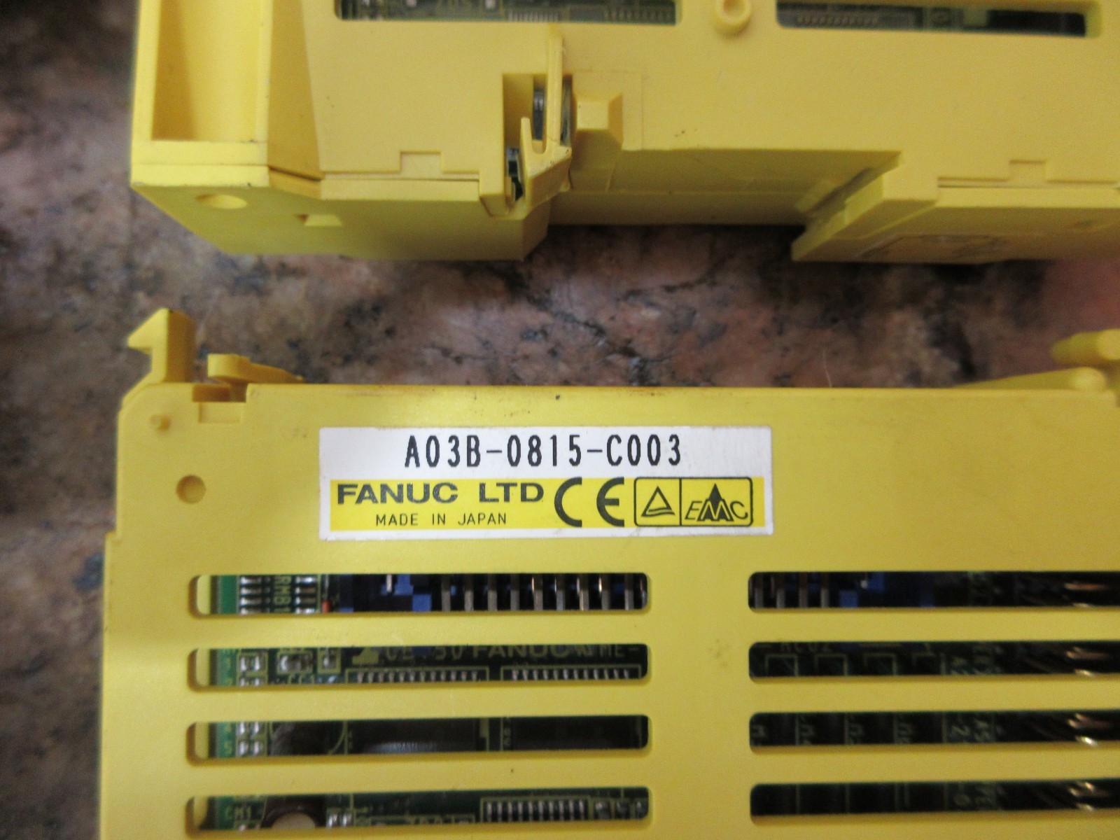 2000 KITAMURA 2XI CNC VERTICAL MILL FANUC A03B-0815-C003 MODULE LOT OF 8 PIECES