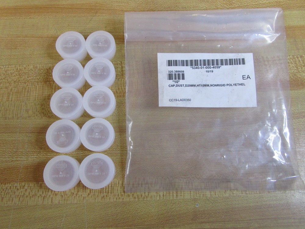 Kapsto GPN 300V 24 Dust Cap D29MM (Pack of 30)