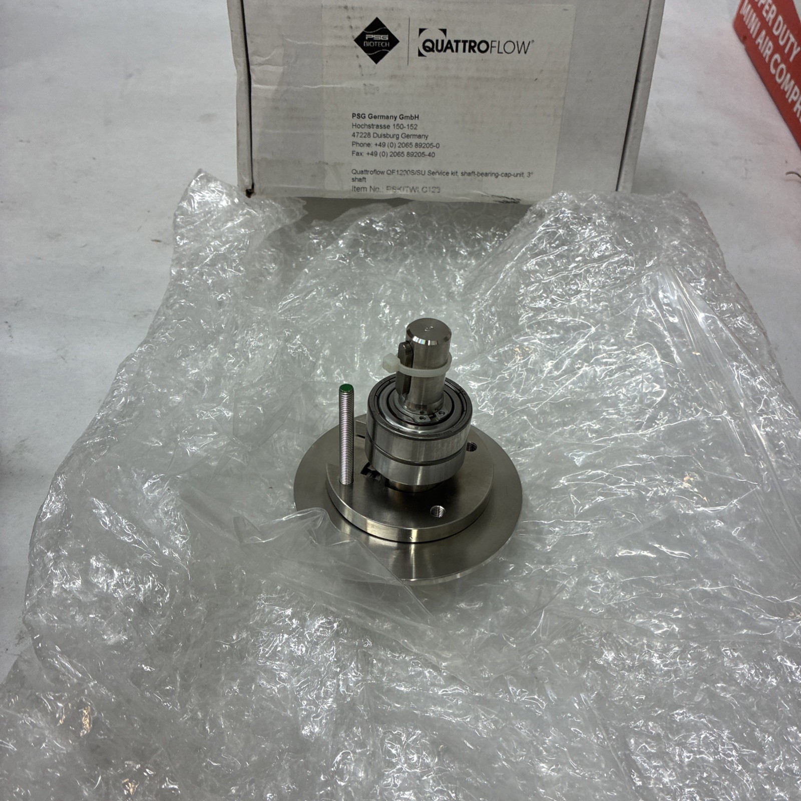 Quattroflow PSKITWLC123 1200 S/SU Pump Service Kit (shaft-bearing-cap-unit)