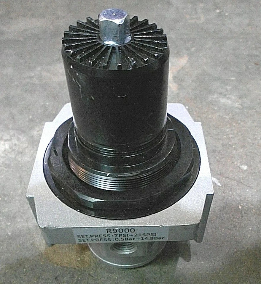 THB R9000 Heavy Duty In-Line Regulator 1/2″ NPT 170 CFM, 7-215PSI Set. Press