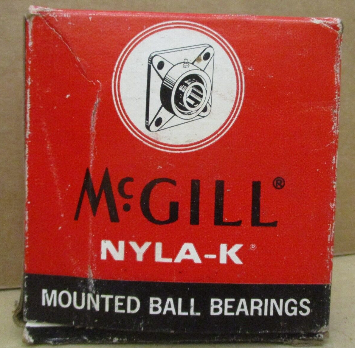 McGill NYLA-K Mounted Ball Bearings FC4-25-1/2 4 Bolt Flange 46807HAT
