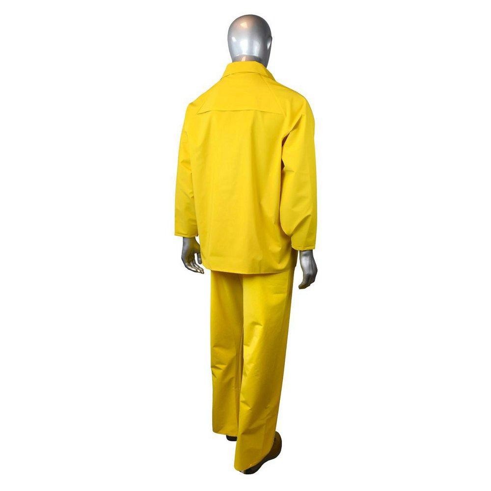 Radians RS01-NSYV-XL Rain Suit XL PVC/Polyester 3-Piece Yellow