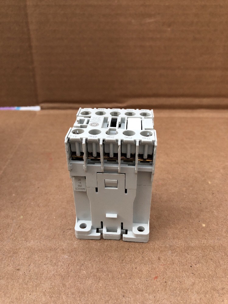 MINI CONTROL GE RELAY 2NO/2NC 250V DC COILSTD TERM Auxiliary #B-16