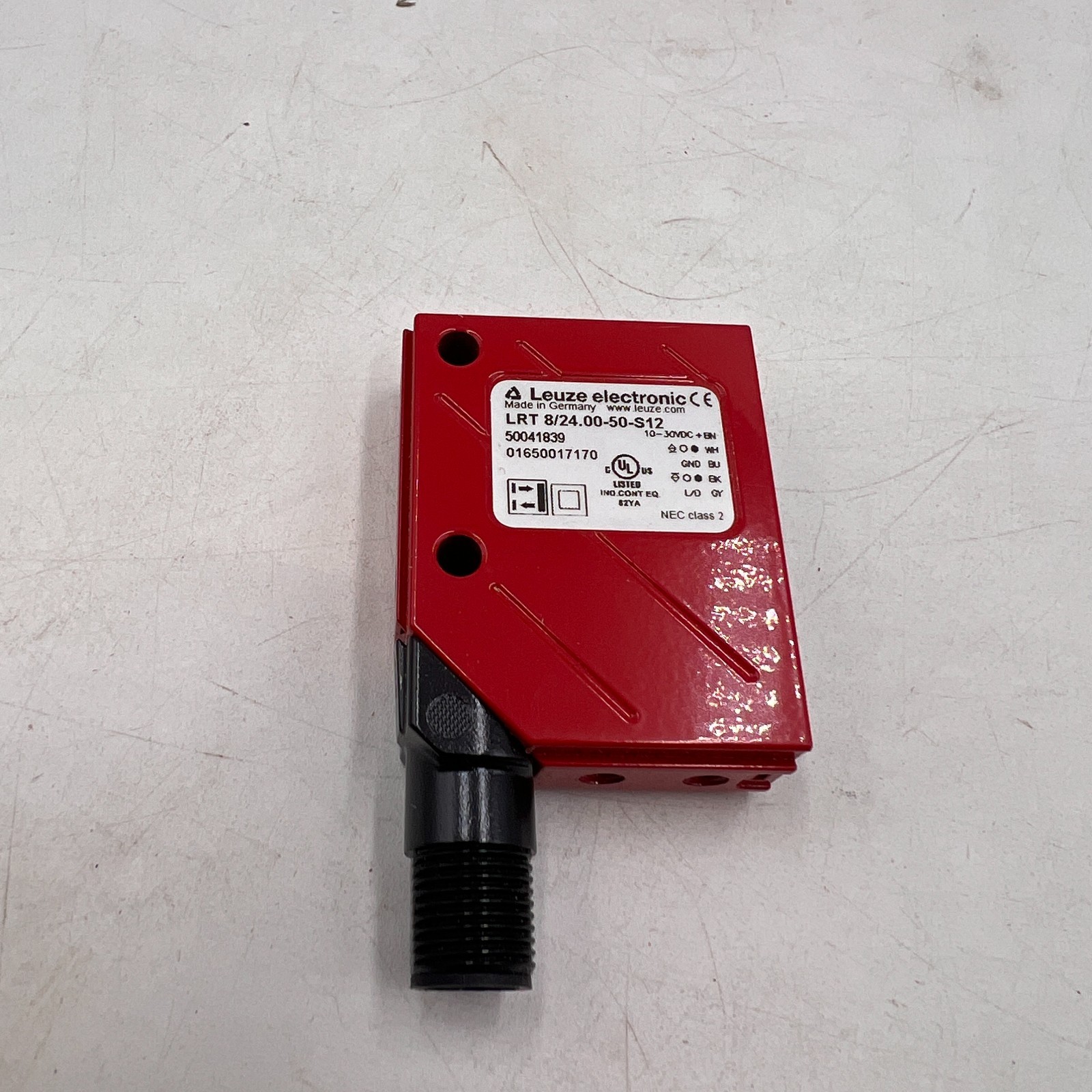 Leuze Electronics LRT-8/24.00-50-S12 NEW Luminescence sensor 50041839