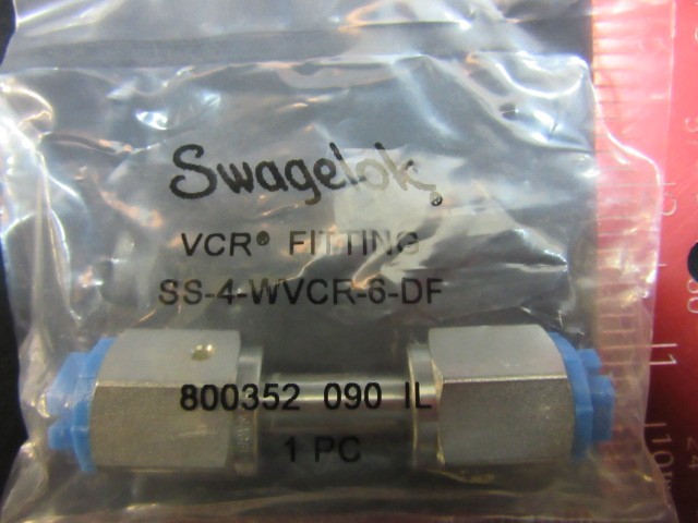 SWAGELOK SS-4-WVCR-6-DF UNION, FEMALE, ROTATING, SS, 1/4″, WVCR