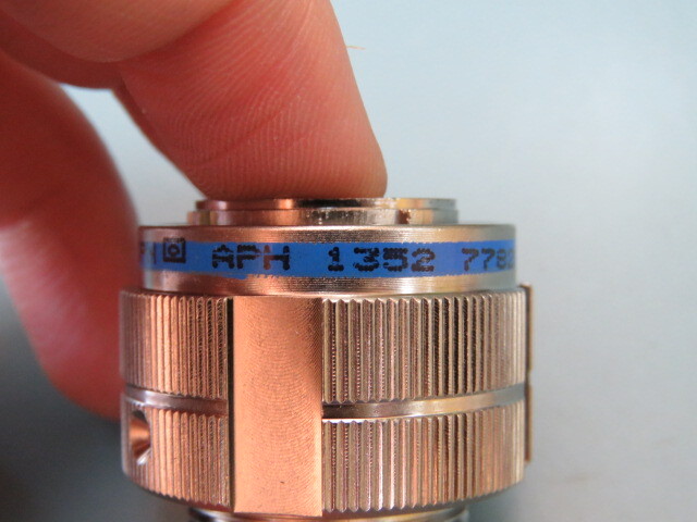AMPHENOL D38999/26FD35PN Qty of 1 per Lot 37 Position Circular Connector Plug