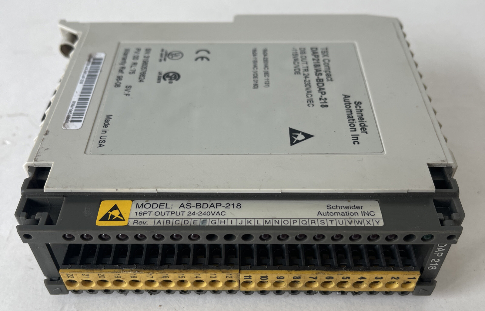 *NEW-In Factory Box* Schneider Automation Inc TSX Compact DAP218 / AS-BDAP-218