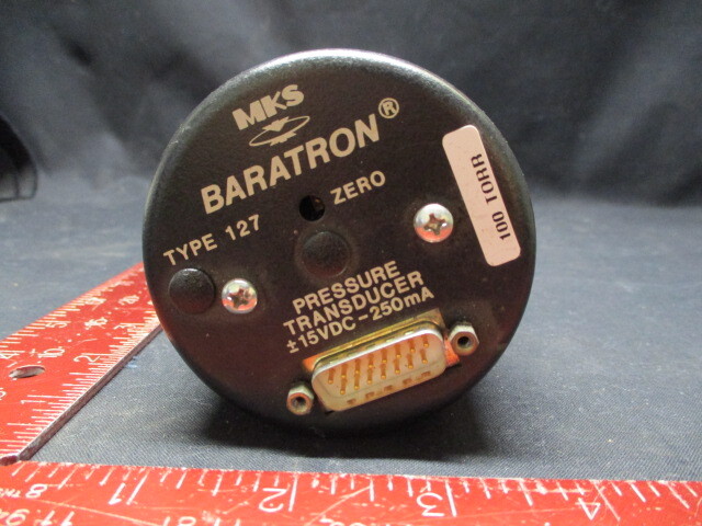 MKS-HPS 127AA-00100E Baratron Pressure Transducer 100 Torr