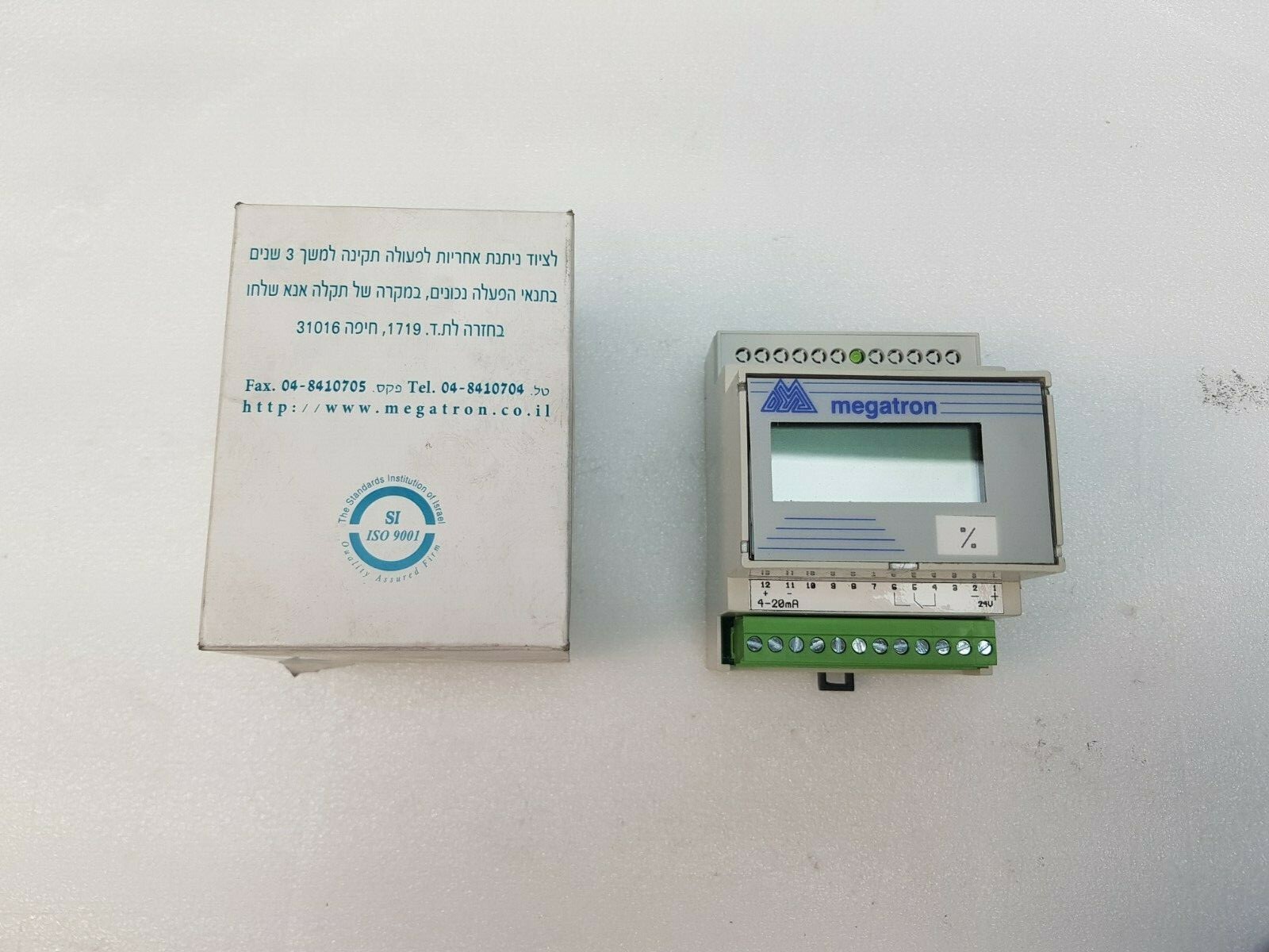 MEGATRON MSCI-1, 4-20mA, 0-100.0, 24VDC