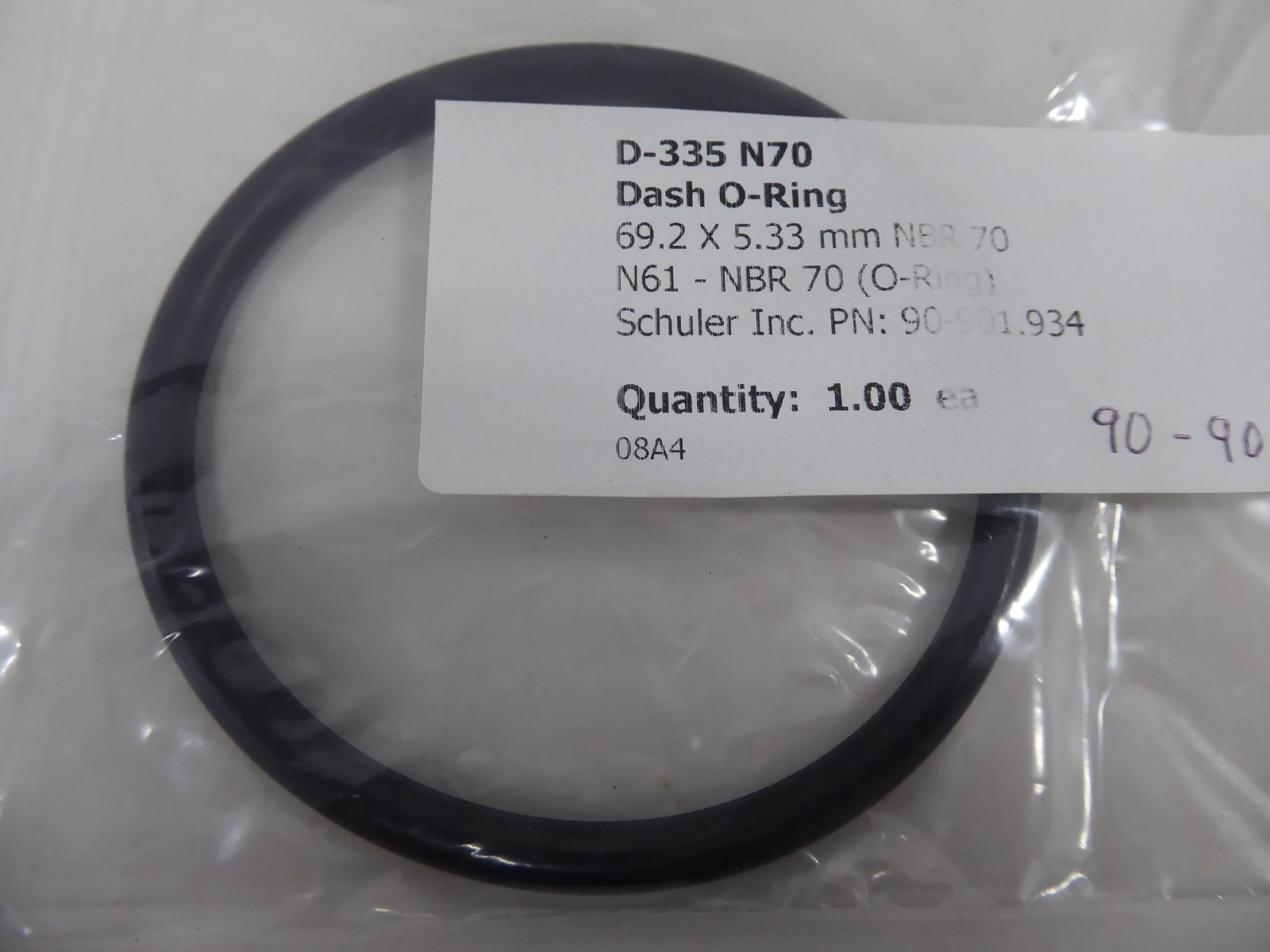 Schuler 90-901.934 O-Ring 69.2 x 5.33mm D-335N70