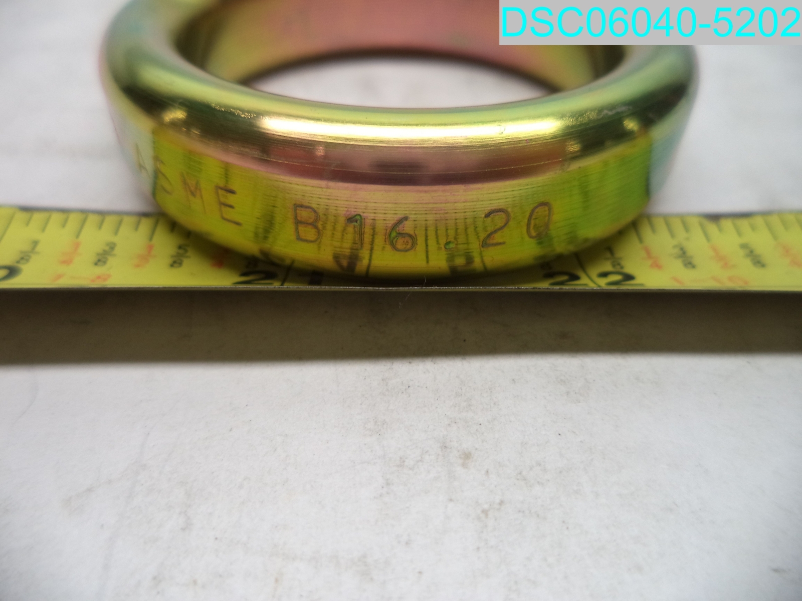 Wolar R16 DF 3EZ4 ASME B16.20 Oval Ring Joint Gasket