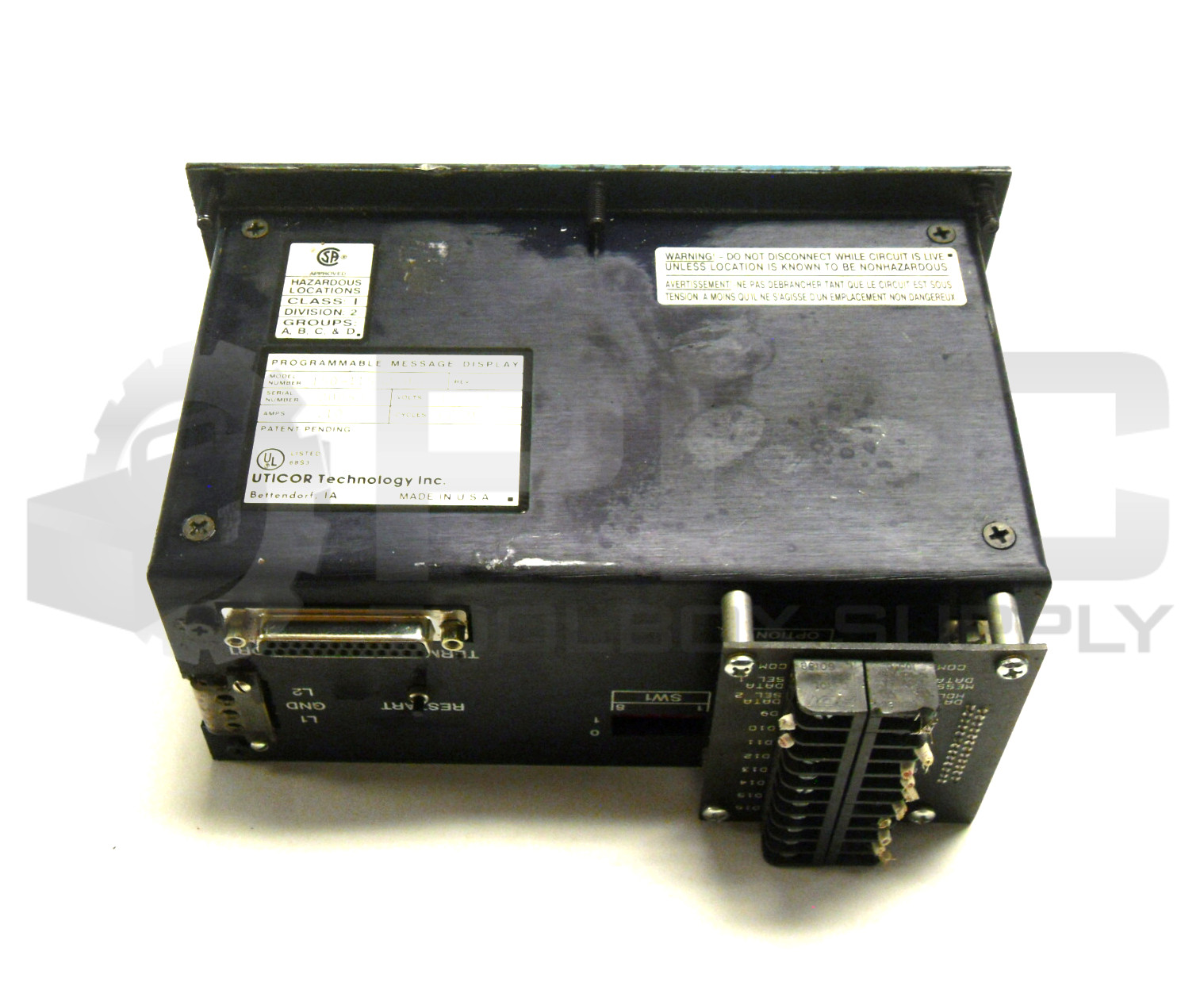 UTICOR 150-115N2L08EC PROGRAMMABLE DISPLAY