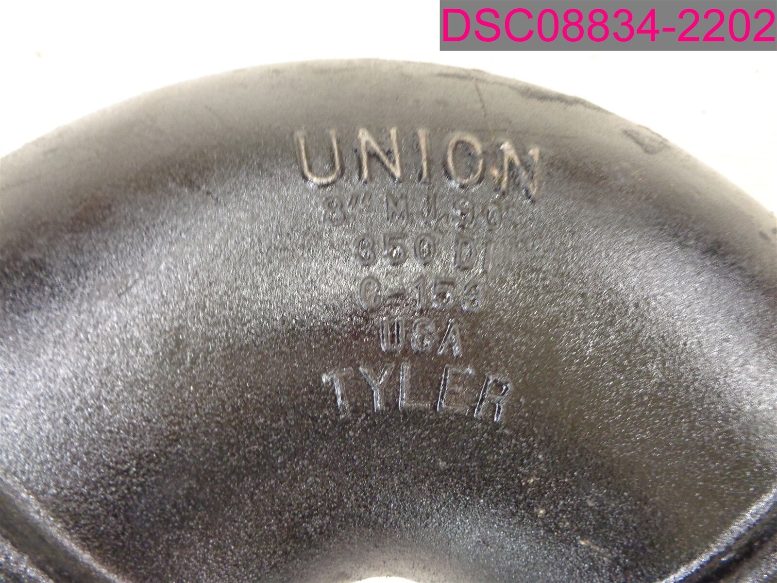 Tyler UNION 8″ MJ 90 Degrees Elbow 350DI C-153 Cast Ductile Iron