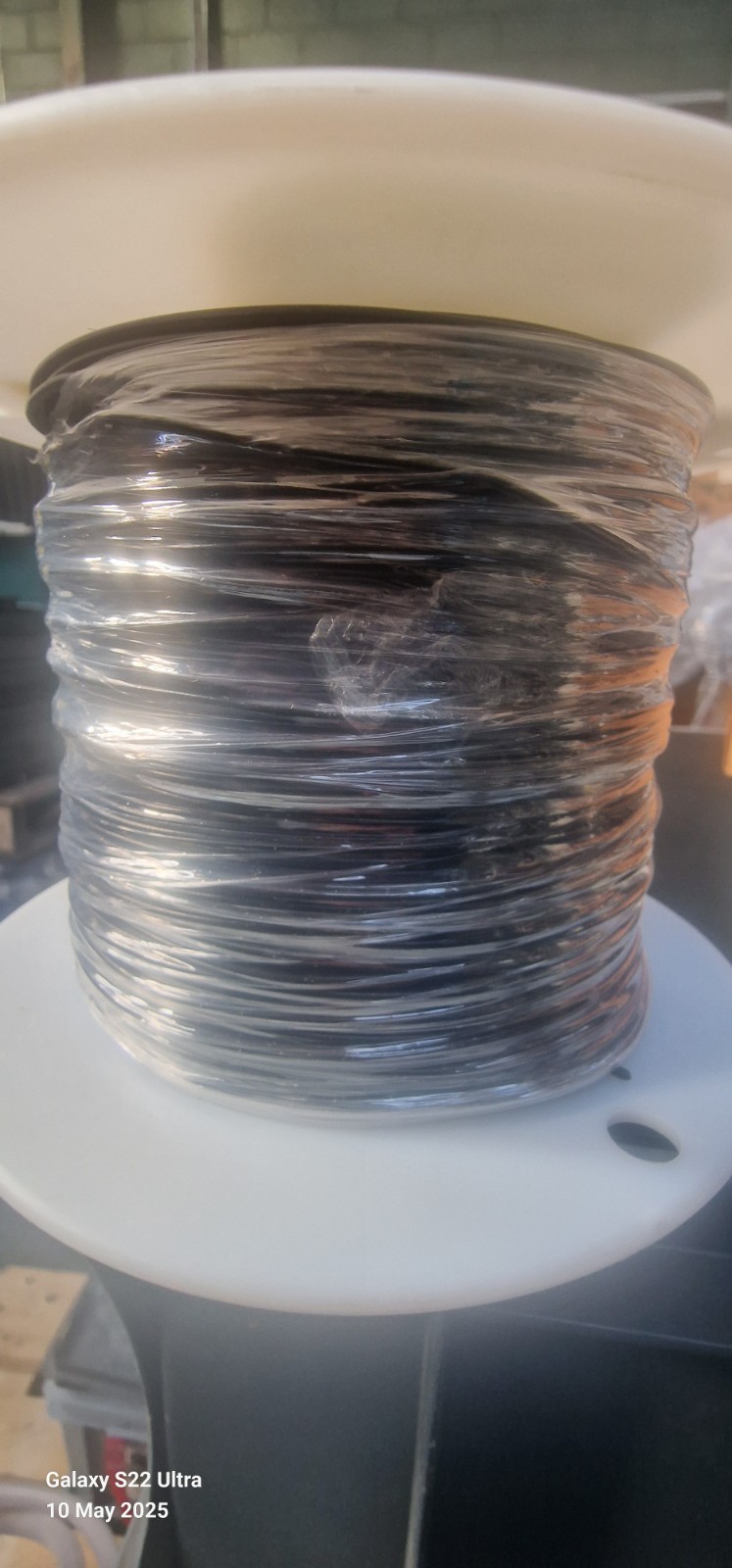 ALPHA WIRE 3053 BK001 Hook Up Wire, 20 AWG, 10/0.25 mm, New roll 1000′ 305m