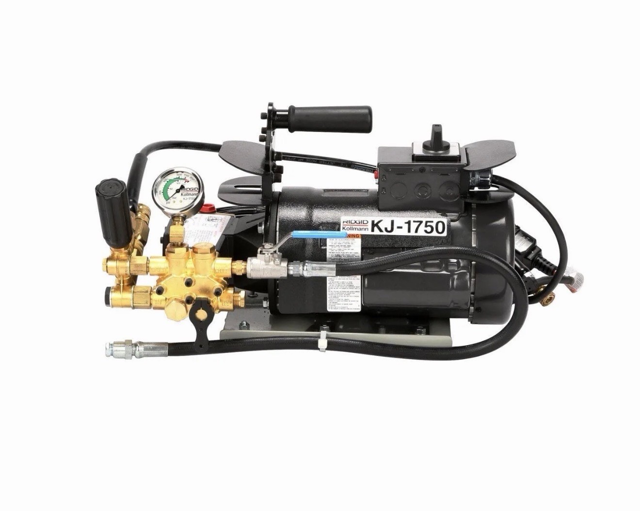Ridgid KJ-1750 2 HP 1.4 Max GPM 1750 Max PSI 120VAC Corded Water Jetter