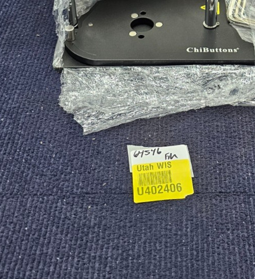 ChiButtons BM-B400 Button Machine Maker Assembly Black