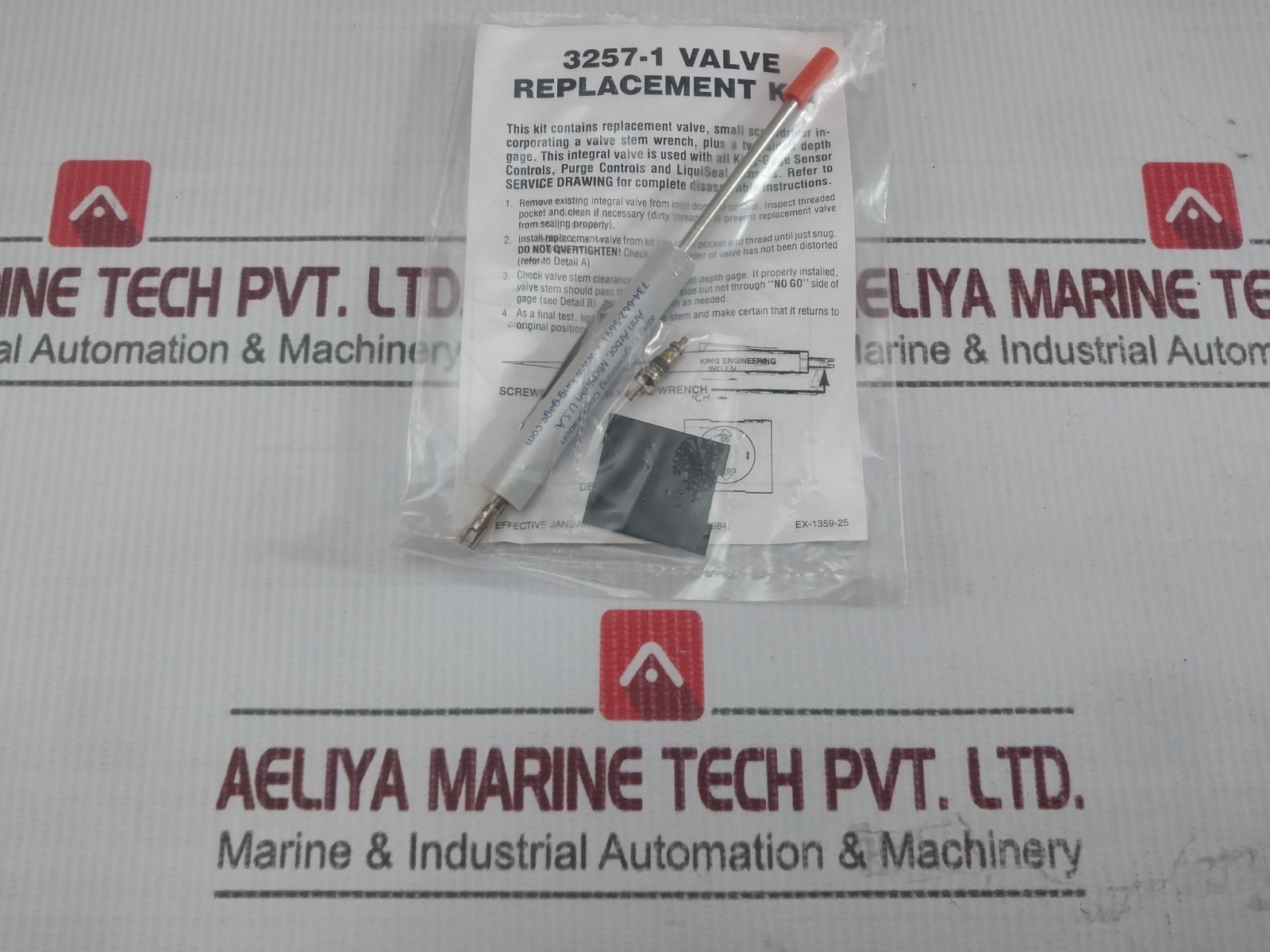 KING ENGINEERING 7334-2 Safe Guard Service Kit