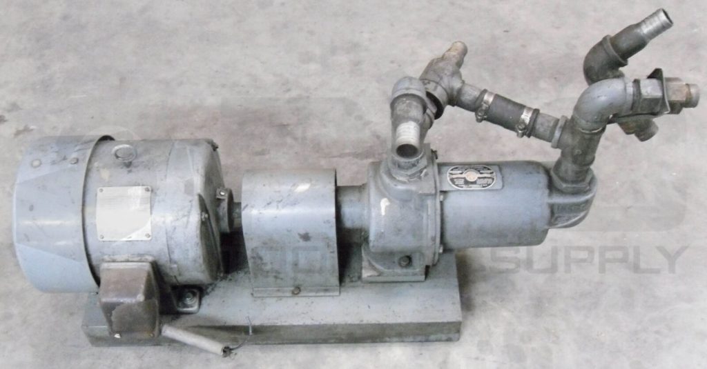 GE GENERAL ELECTRIC 5K213BG624 MOTOR, 2HP 1165RPM w/ ROBBINS MYERS FS 67 C PUMP