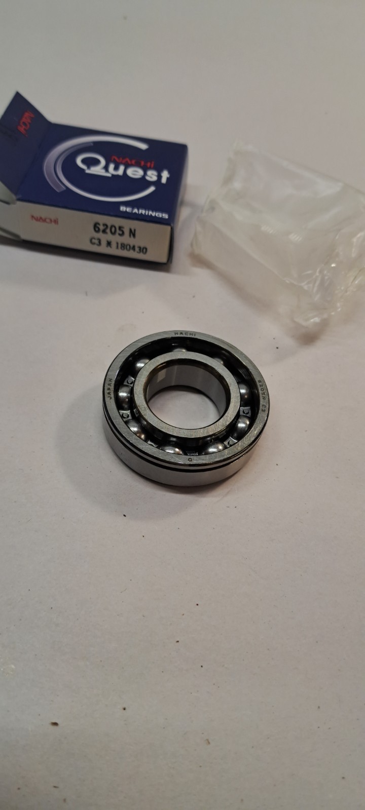 LOT OF 2 Nachi 6205N C3/ 6205NC3 Bearing