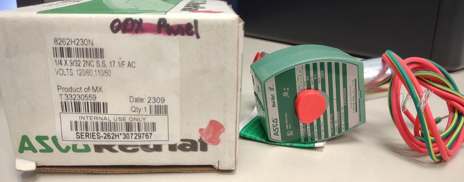 New ASCO 8262H230N 120/60 110/50 Solenoid Valve Normally Closed 120VAC