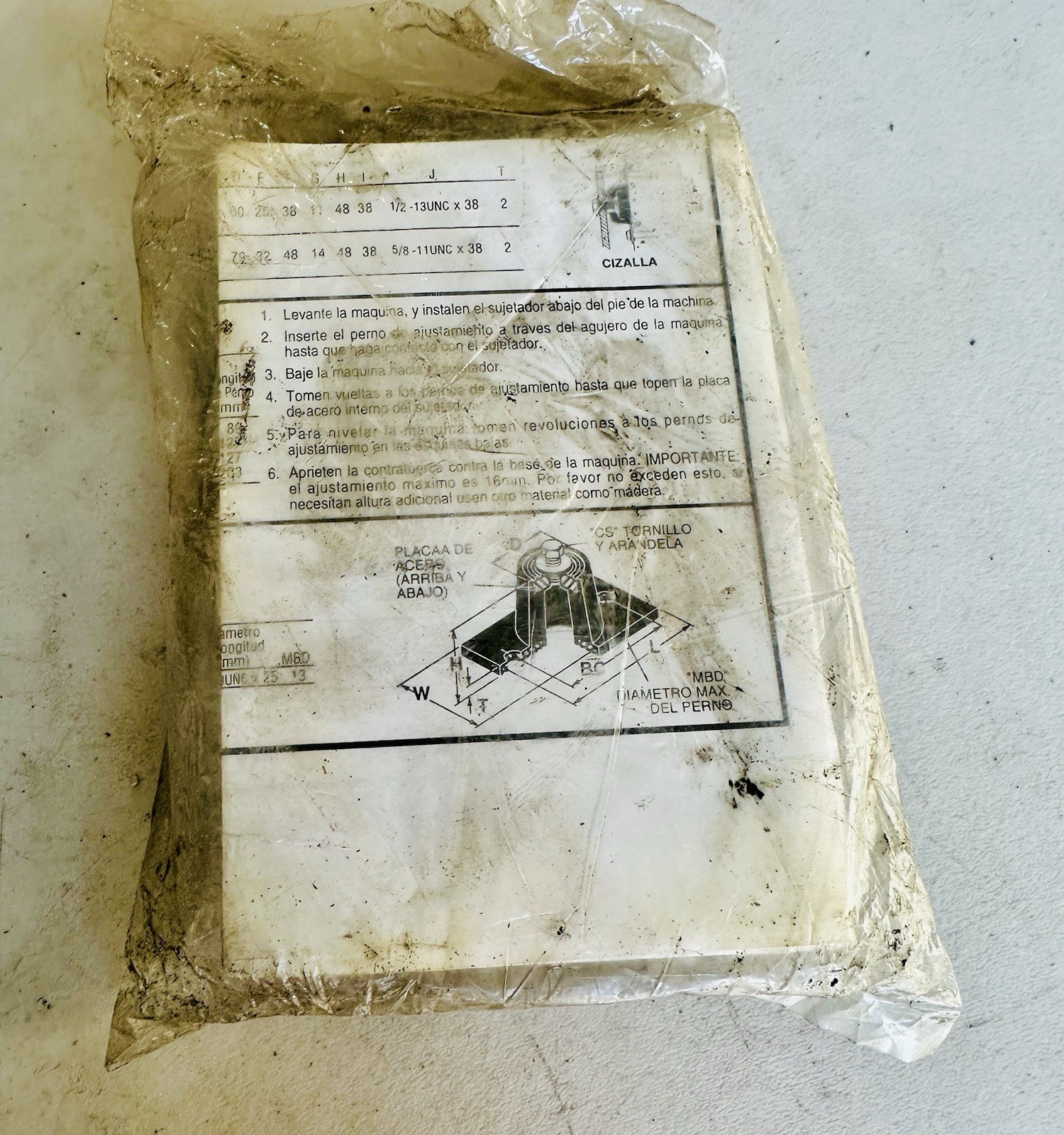 MASON SUPER PAD 4×6 4C374A