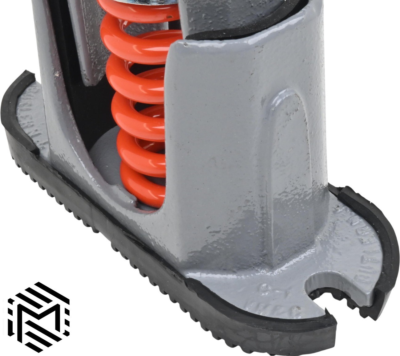VMC CDE-2B-350 Floor-Mount Spring Vibration Isolator – 350lbs – 188lb/in – New